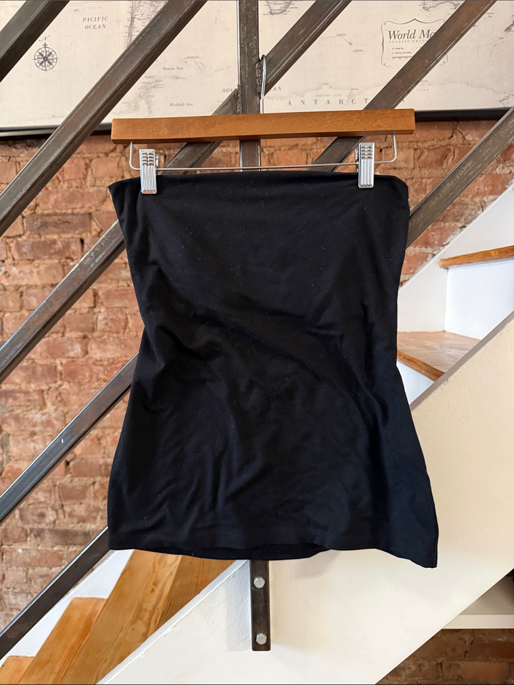 Susana Monaco Black Mini Tube Skirt